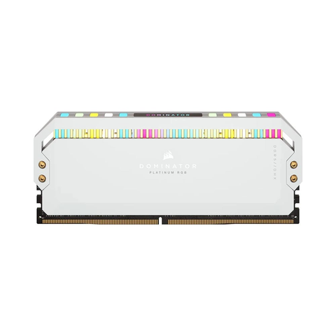Ram PC Corsair Dominator Platinum RGB White 32GB 6000Mhz DDR5 (2x16GB) CMT32GX5M2X6000C36W