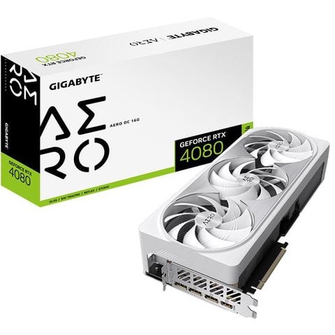 VGA Gigabyte GeForce RTX 4080 Aero OC 16GB (GV-N4080AERO OC-16GD)