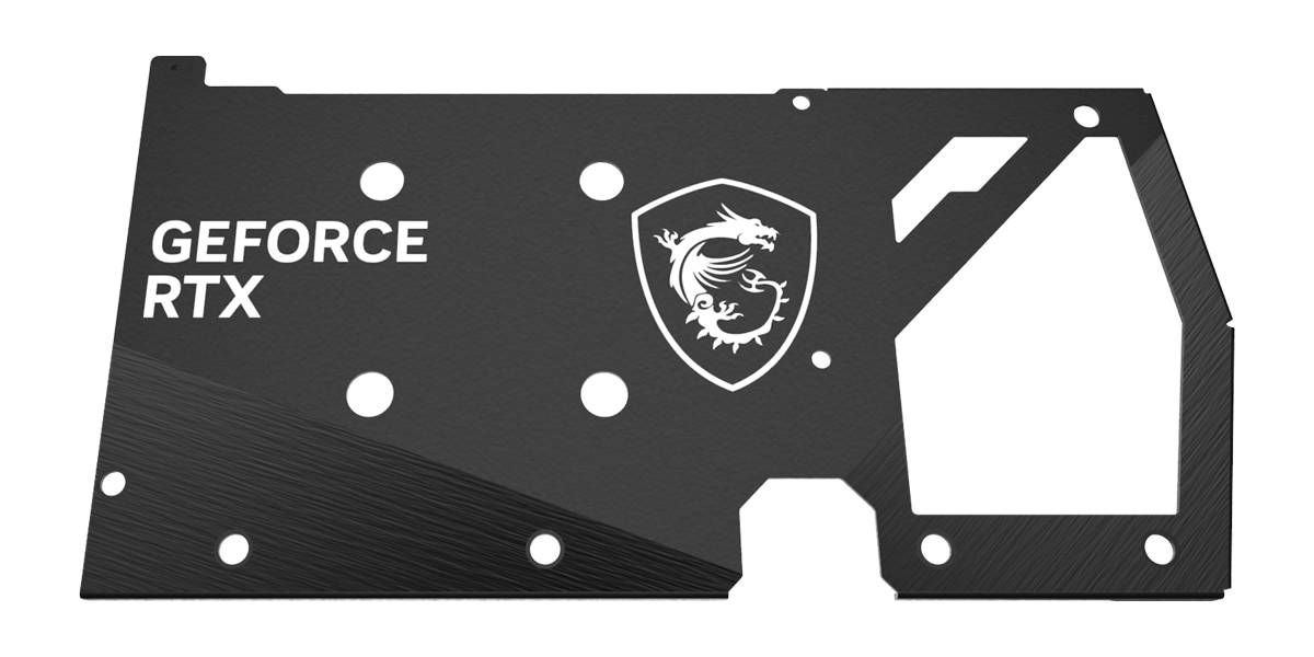 GeForce RTX™ 4060 Ti GAMING X 8G Backplate