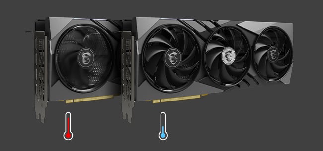 MSI 4070 Gaming Slim 12G Zero Frozr