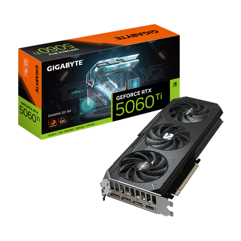 VGA Gigabyte GeForce RTX 5060 Ti GAMING OC 8G (GV-N506TGAMING OC-8GD)