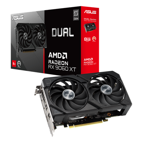VGA ASUS Dual Radeon RX9060XT 8G GDDR6 (DUAL-RX9060XT-8G)