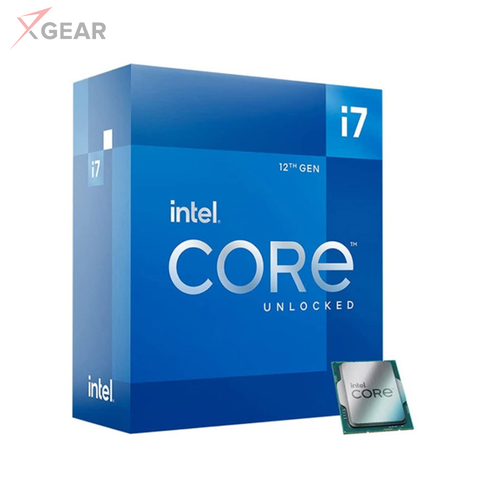 CPU Intel Core i7 12700F | 2.1GHz Turbo 4.9GHz | 12 Nhân 20 Luồng | 25MB | LGA 1700