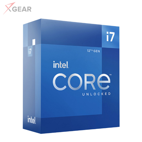 CPU Intel Core i7 12700K | 3.8GHz turbo up to 5.0Ghz | 12 nhân 20 luồng | 25MB | 125W | LGA 1700
