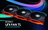 Fan LIAN-LI TL120 LCD Single Black Màn hình LCD/Led vô cực/đảo chiều