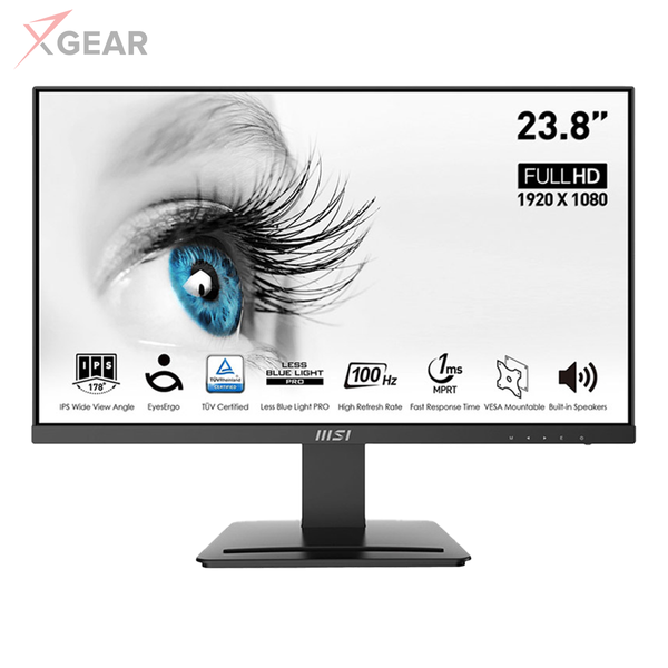 Màn hình MSI Pro MP251 (24.5/ IPS/FullHD/100Hz/1ms MPRT/99% sRGB)