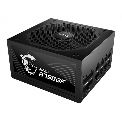 Nguồn máy tính MSI MPG A750GF 80 Plus Gold Full Modular (750W)