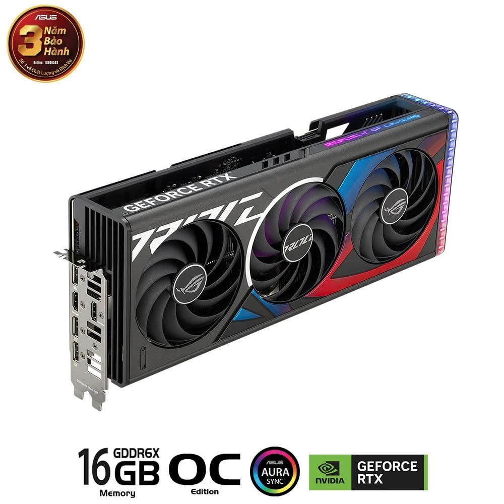 VGA ASUS ROG Strix GeForce RTX 4070 Ti SUPER 16GB GDDR6X OC VGA ASUS ROG Strix GeForce RTX 4070 Ti SUPER 16GB GDDR6X OC