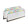 Ram PC Corsair Dominator Platinum RGB White 32GB 6000Mhz DDR5 (2x16GB) CMT32GX5M2X6000C36W