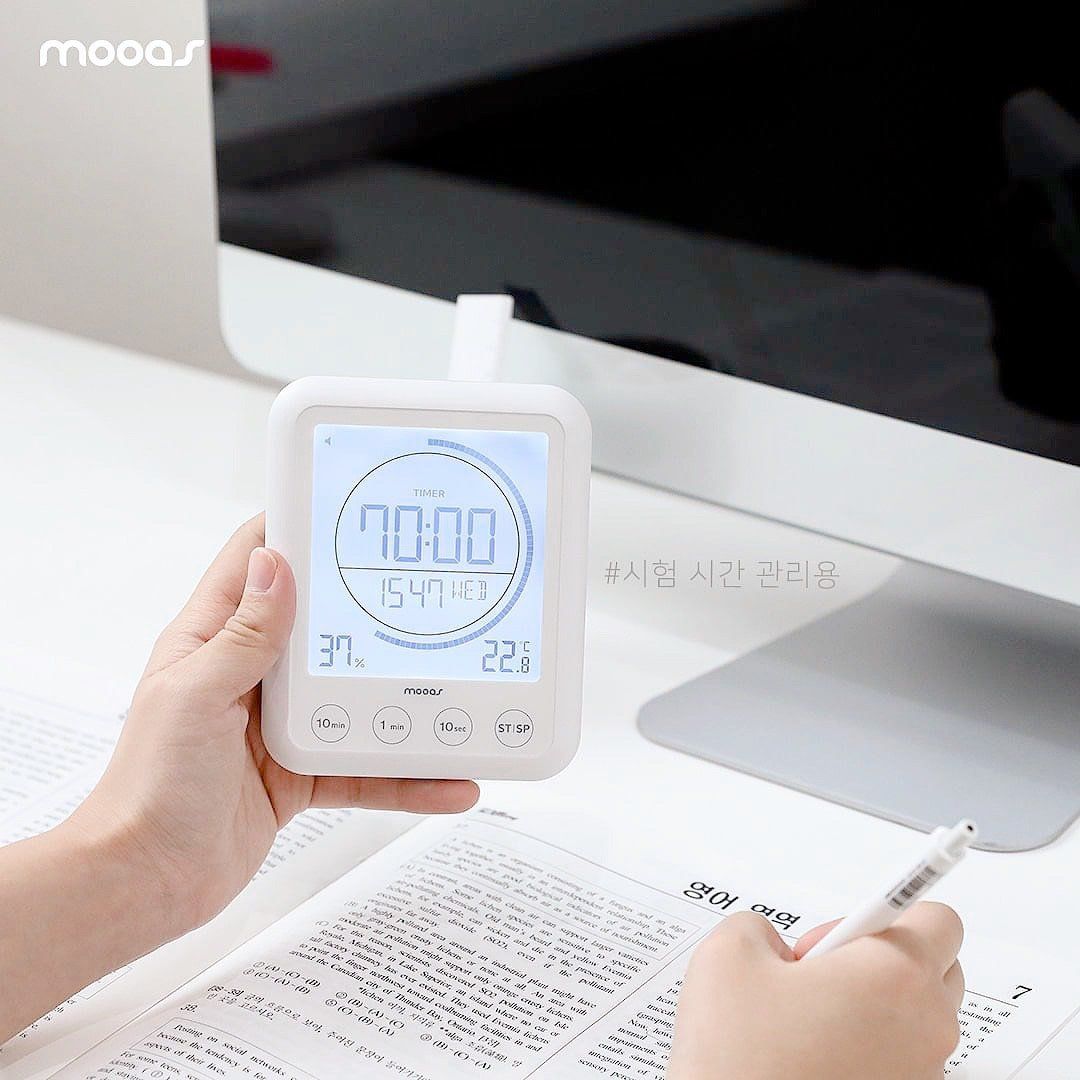  Đồng hồ hẹn giờ - báo thức đa năng 4in1 Mooas 