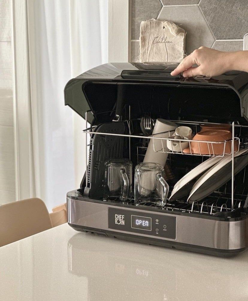  Máy sấy bát Chefborn 65L diệt khuẩn tiệt trùng UV chính hãng 