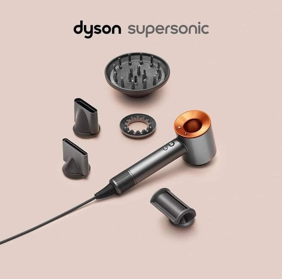  Máy sấy tóc tạo kiểu Dyson HD08 Copper màu vàng đồng thương hiệu Hàn Quốc 