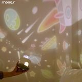  Đèn chiếu xoay tròn theo giai điệu âm nhạc Mooas Twinkle 