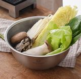  Set bát trộn và rổ lưới thép không gỉ Wagensteiger 