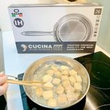  Chảo thép không gỉ Casani công nghệ chống dính tự thân kích thước 20 cm 