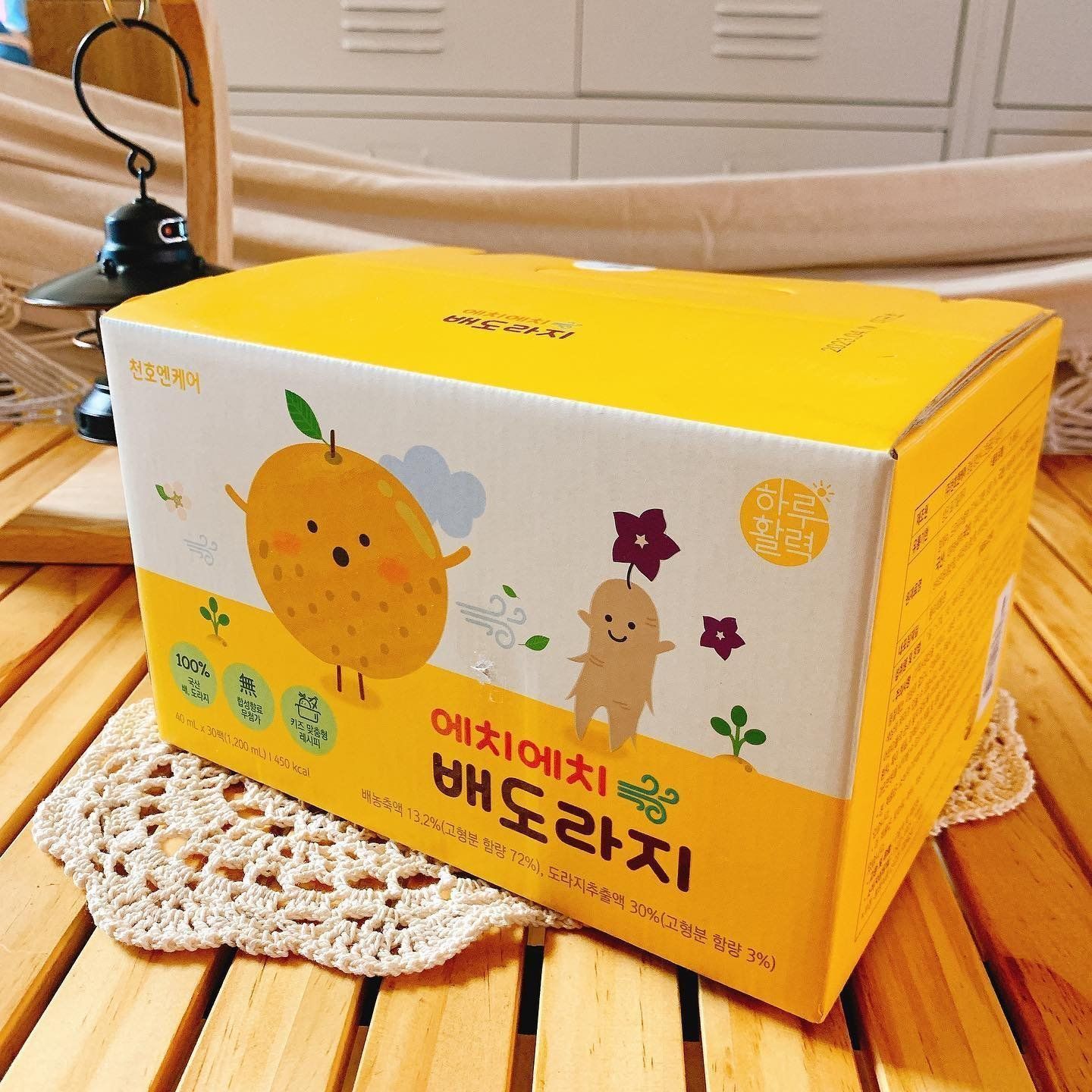  Hồng sâm Hoa Lê Chuông hỗ trợ tăng sức đề kháng cho bé thương hiệu Chunho 