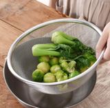  Set bát trộn và rổ lưới thép không gỉ Wagensteiger 