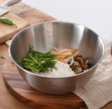  Set bát trộn và rổ lưới thép không gỉ Wagensteiger 
