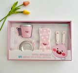  Bộ bát thìa dĩa ăn dặm cực xinh LilFant Hàn Quốc 