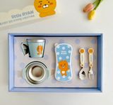  Bộ bát thìa dĩa ăn dặm cực xinh LilFant Hàn Quốc 