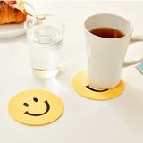  Đế lót cốc Silicone Smile chống trơn trượt 