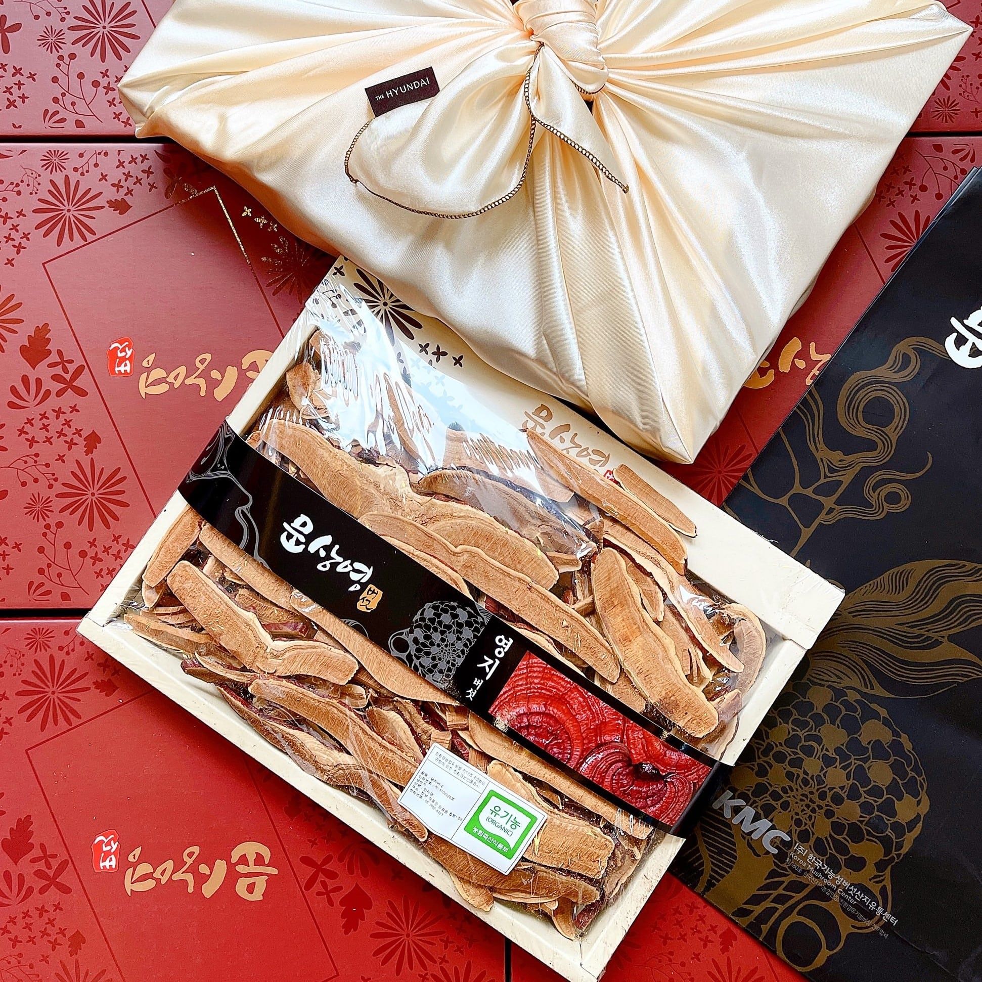  Linh chi sừng hươu organic thượng hạng cắt lát chuẩn nhập Hàn Quốc 