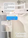  Tủ giặt sấy Estilo ILS-100VWSB nhỏ gọn, công nghệ giặt sấy khử mùi quần áo 