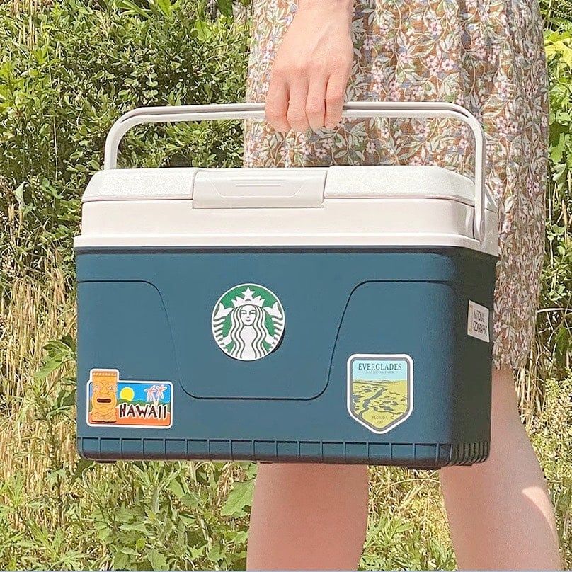  Thùng đá du lịch tiện lợi 13L made in Korea 