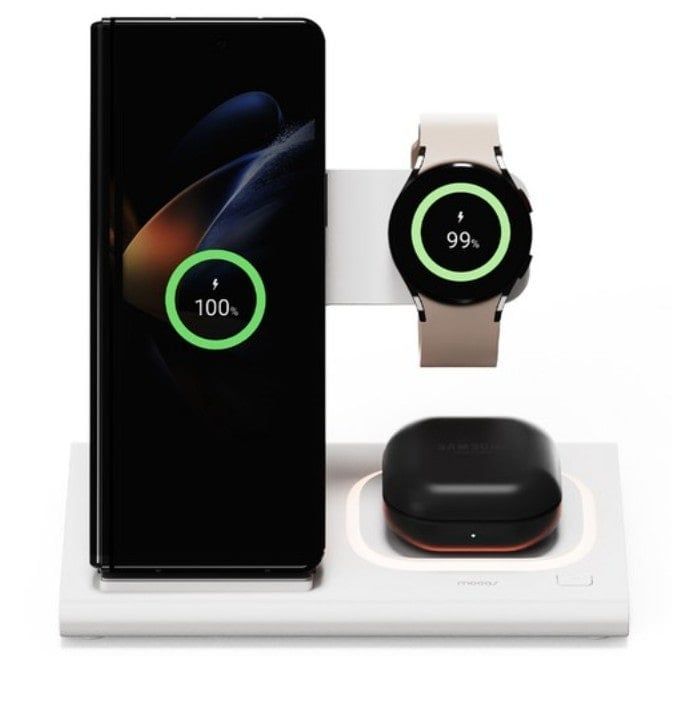  Sạc đa năng không dây 3in1 Mooas Hàn Quốc 