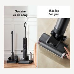 Máy lau sàn hút bụi khô và ướt Dreame H12 Dual – Quốc tế – BH 24 tháng