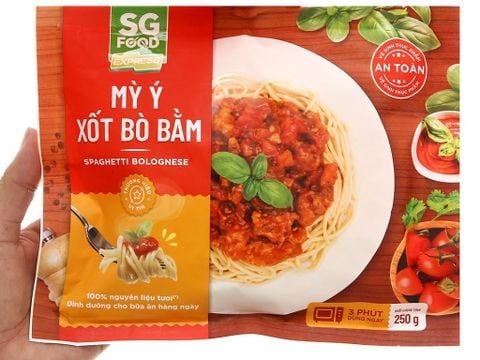 Mì ý sốt bò bằm SG Food 250g