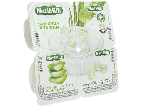 Sữa chua ăn Nutimilk nha đam 100g