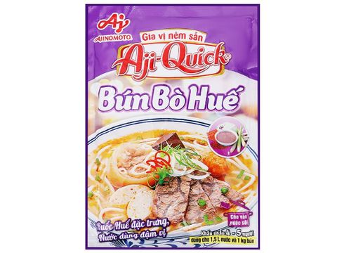 Gia vị nêm sẵn Aji Quick bún bò huế 59g