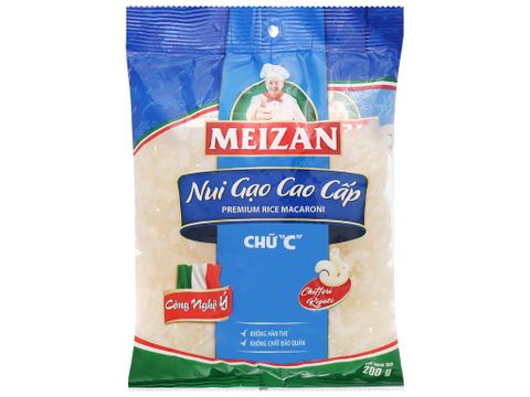 Nui gạo cao cấp Meizan chữ C gói 200g