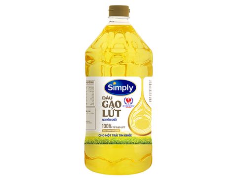 Dầu gạo lứt nguyên chất Simply