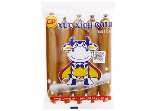 Xúc xích CP Gold bò gói 100g(5*20g)
