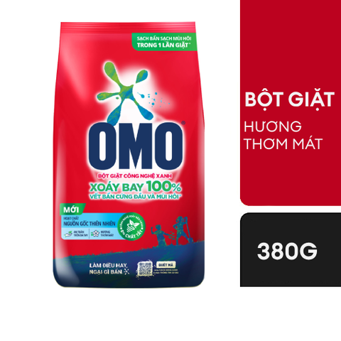 Bột giặt Omo  hương thơm mát 380g