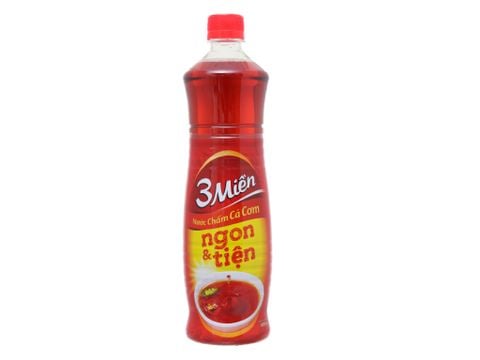 Nước mắm cá cơm 3 miền 800ml