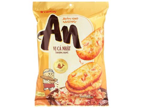Bánh gạo An vị cá nhật gói 100.8g