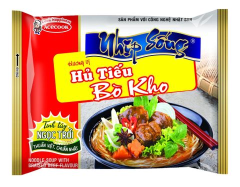 Hủ tiếu Nhịp Sống bò kho gói 70g