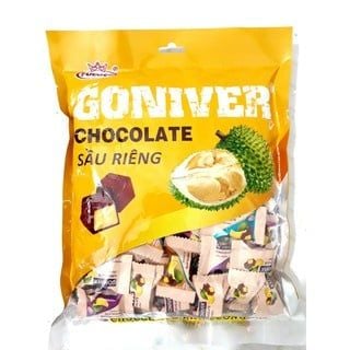 Kẹo Goniver chocolate sầu riêng gói 350g