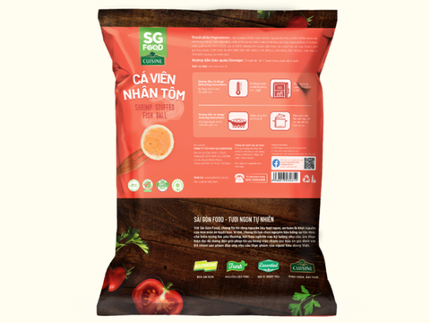 Cá viên nhân tôm SG Food 500g