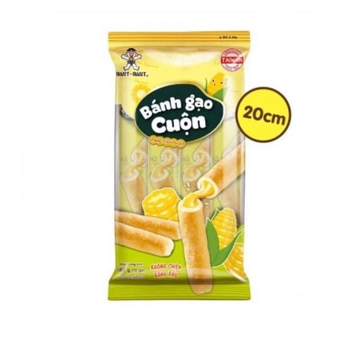 Bánh gạo cuộn Want-want gói 180g