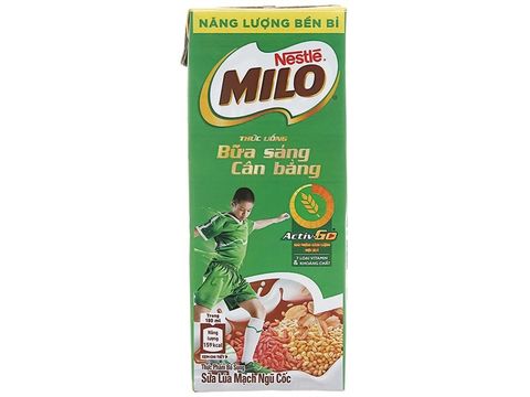 ST Milo bữa sáng 180ml