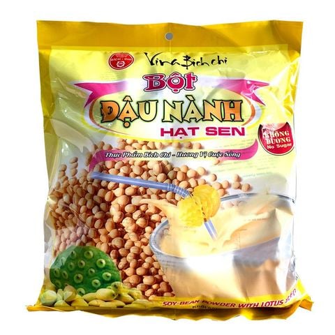 Bột đậu nành hạt sen không đường bích chi gói 300g
