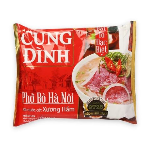 Phở bò Cung Đình Hà Nội xương hầm gói 73g
