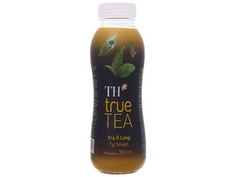 Nước trà xanh Olong TH true tea chai 350ml