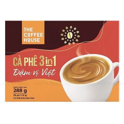 Cafe 3in1 The Coffee House đậm Việt 288g