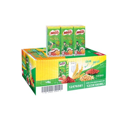 ST Milo bữa sáng 180ml