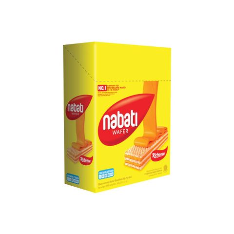 Bánh kem xốp Nabati hộp 20*16g